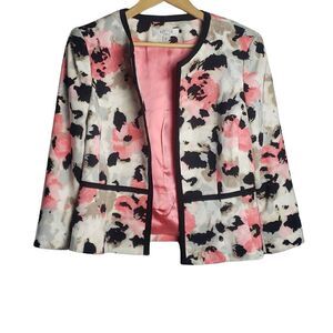 Kasper Pink and Black Blazer Size 10